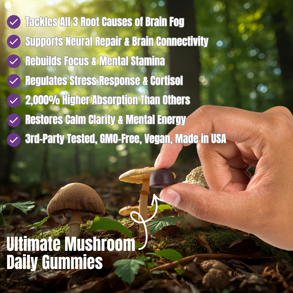 Ultimate Mushroom Daily Gummies™