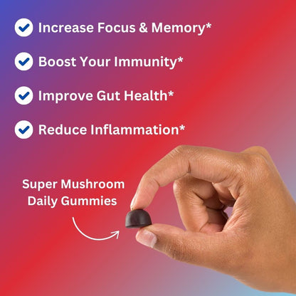 Super Mushroom Daily Gummies®