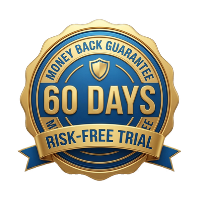 100% money back guarantee
