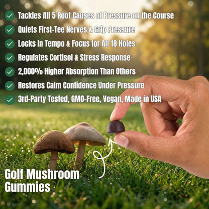 Mushroom Golf Gummies