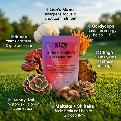 Mushroom Golf Gummies