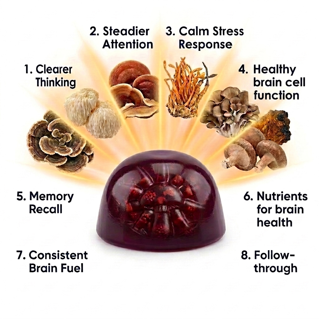 Kids Mushroom Daily Gummies