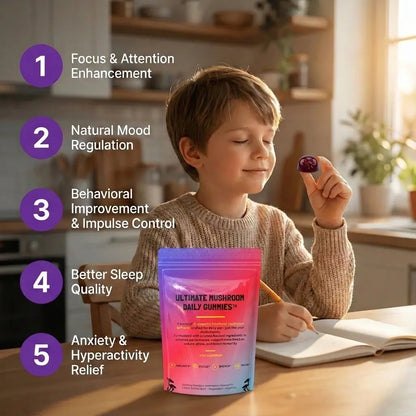 Kids Mushroom Daily Gummies