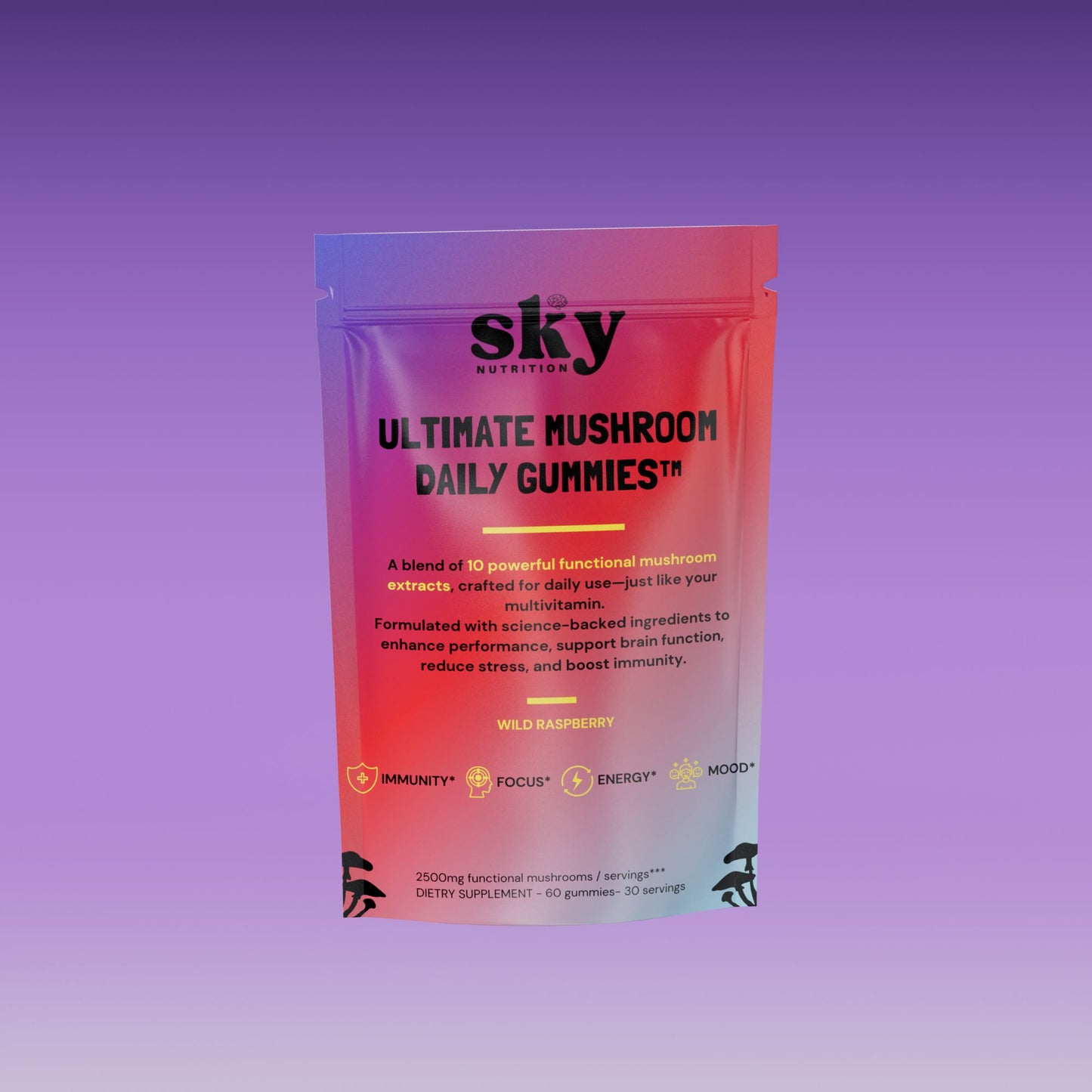 1 More Bag of Ultimate Mushroom Daily Gummies for ONLY $19.99