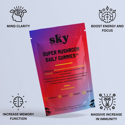 Super Mushroom Daily Gummies®