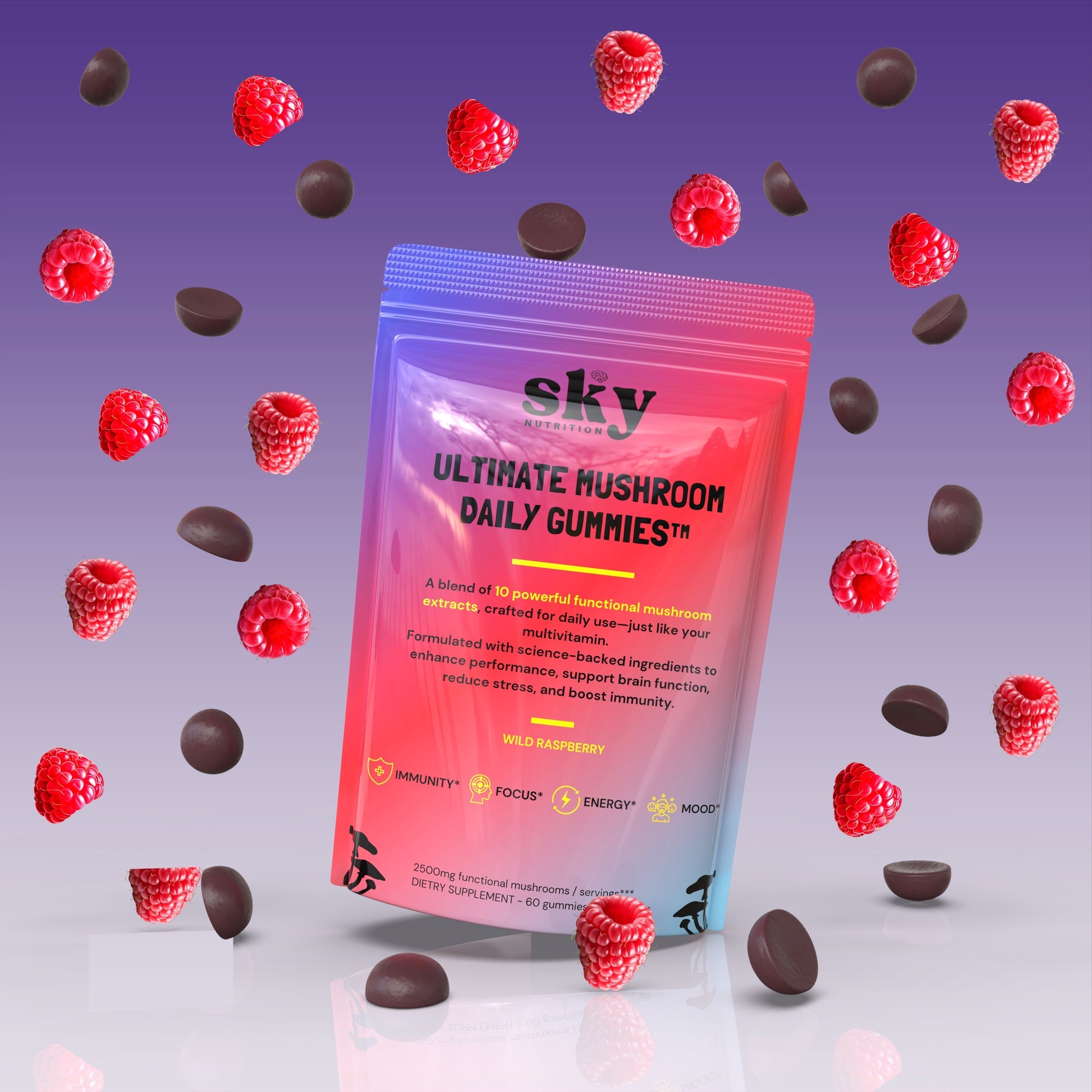 Sky Nutrition Ultimate Mushroom Daily Gummies